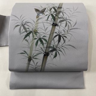 名古屋帯 美品 秀品 正絹 【中古】(帯)