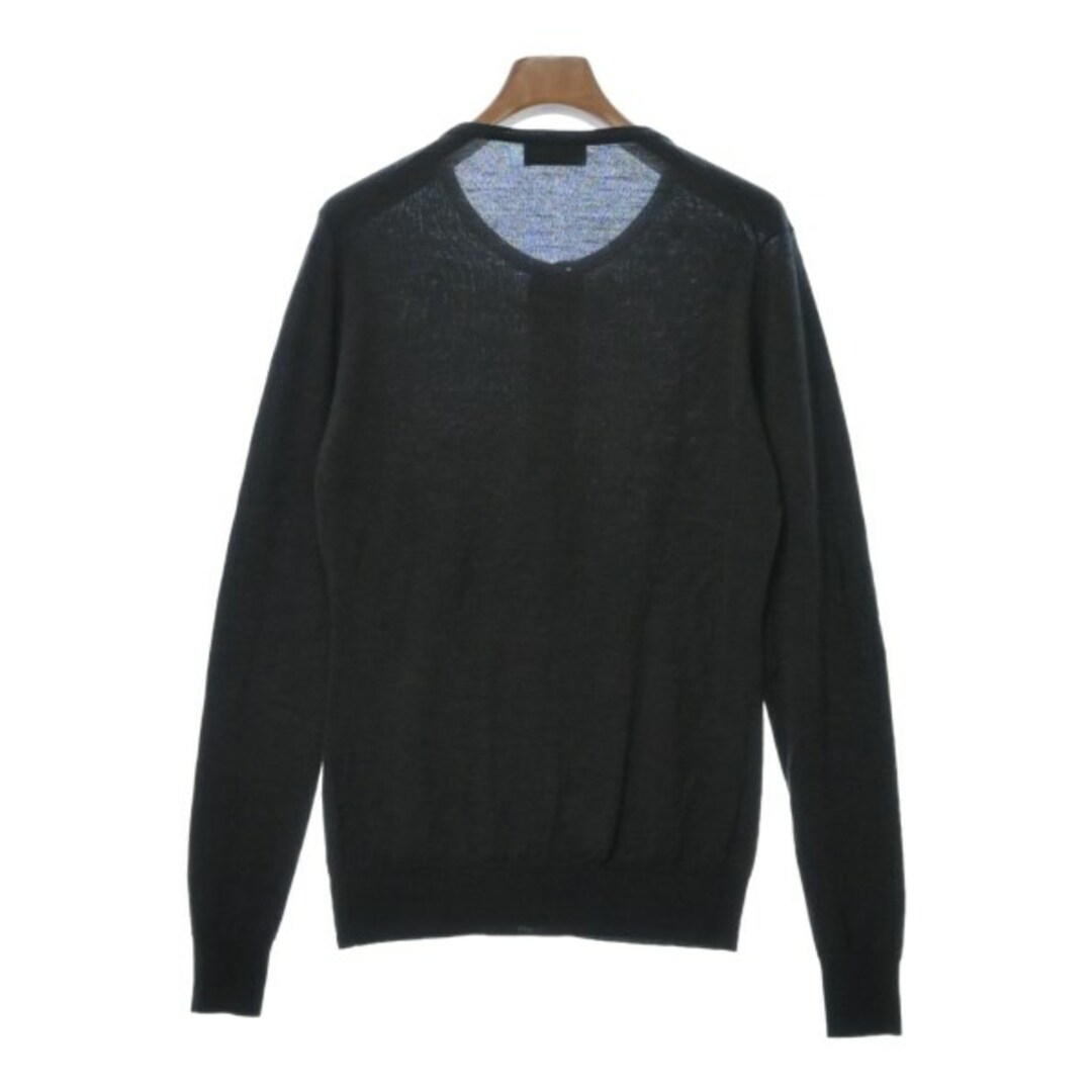 JOHN SMEDLEY(ジョンスメドレー)のJOHN SMEDLEY ジョンスメドレー カーディガン M ダークグレー 【古着】【中古】 レディースのトップス(カーディガン)の商品写真