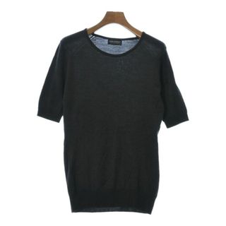 ジョンスメドレー(JOHN SMEDLEY)のJOHN SMEDLEY ジョンスメドレー ニット・セーター M ダークグレー 【古着】【中古】(ニット/セーター)