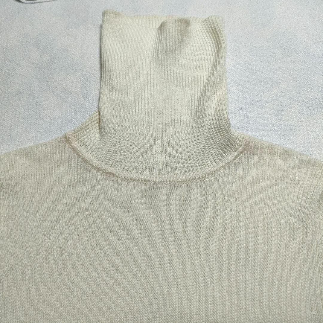 MUJI (無印良品)(ムジルシリョウヒン)の無印良品 muji (S)　リブニット タートルネックセーター レディースのトップス(ニット/セーター)の商品写真