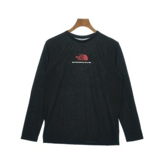 THE NORTH FACE ザノースフェイス Tシャツ・カットソー M 黒 【古着】【中古】(Tシャツ/カットソー(半袖/袖なし))