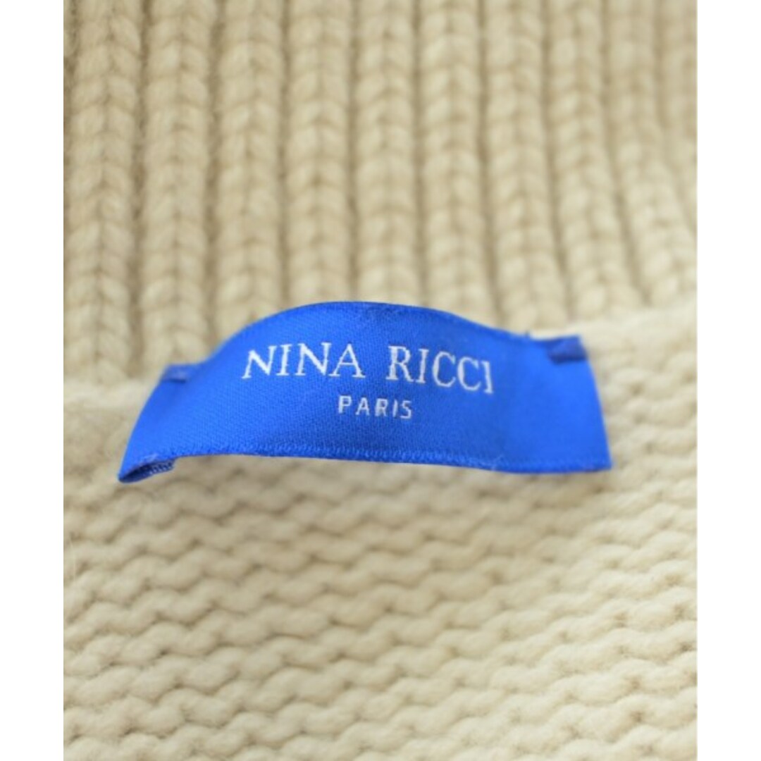 NINA RICCI(ニナリッチ)のNINA RICCI ニナリッチ ニット・セーター XS ベージュ 【古着】【中古】 レディースのトップス(ニット/セーター)の商品写真