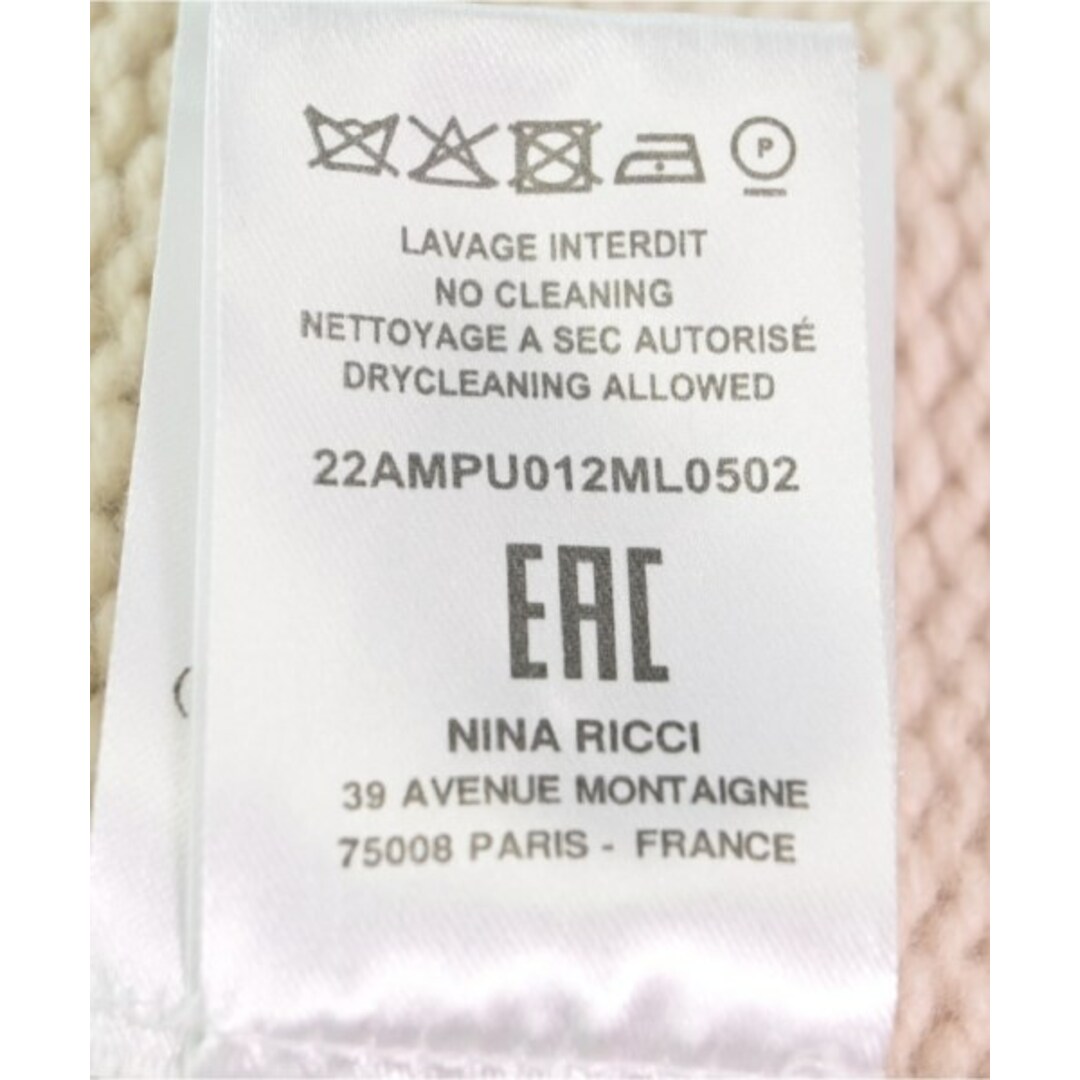 NINA RICCI(ニナリッチ)のNINA RICCI ニナリッチ ニット・セーター XS ベージュ 【古着】【中古】 レディースのトップス(ニット/セーター)の商品写真