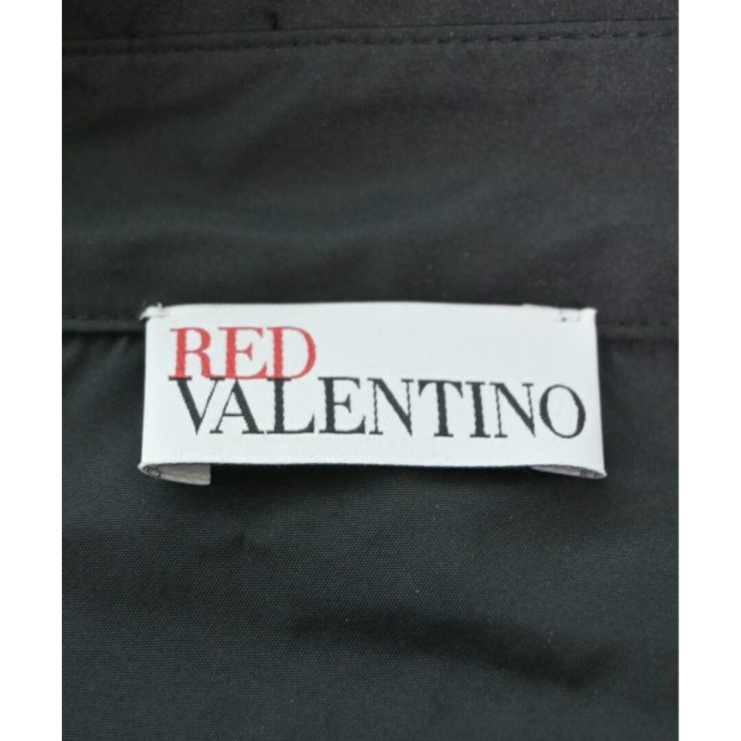 RED VALENTINO(レッドヴァレンティノ)のRED VALENTINO ヴァレンティノレッド ワンピース 38(S位) 黒 【古着】【中古】 レディースのワンピース(ひざ丈ワンピース)の商品写真