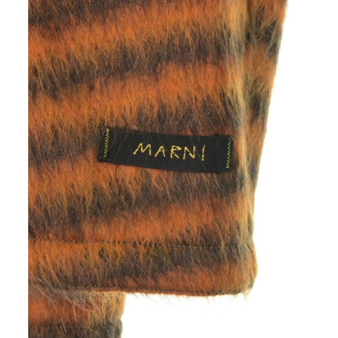 MARNI - MARNI マルニ コート(その他) 48(L位) オレンジxこげ MARNI - MARNI マルニ コート(その他) 48(L位) オレンジxこげ