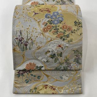 袋帯 美品 秀品 六通 正絹 【中古】(帯)