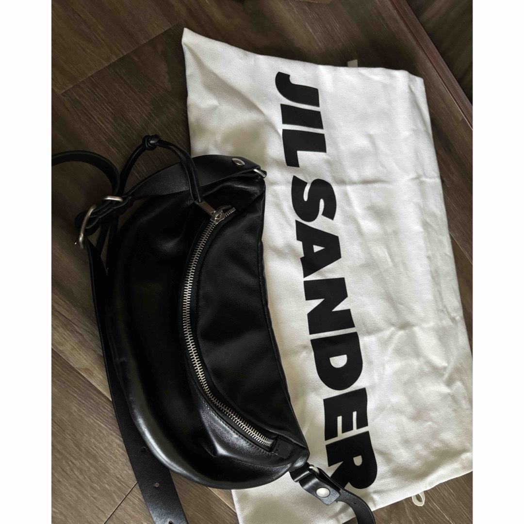 Jil Sander(ジルサンダー)のjil sanber     ジルサンダー  美品　ボディバッグ レディースのバッグ(ショルダーバッグ)の商品写真