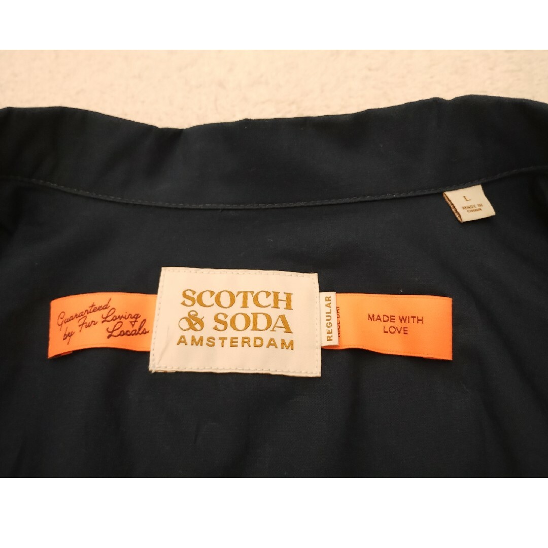 SCOTCH & SODA(スコッチアンドソーダ)の【美品】scotch&soda　半袖　シャツ アロハシャツ ハワイ 花柄　メンズ メンズのトップス(Tシャツ/カットソー(半袖/袖なし))の商品写真