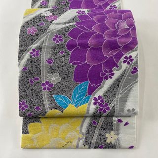 袋帯 美品 秀品 六通 正絹 【中古】(帯)