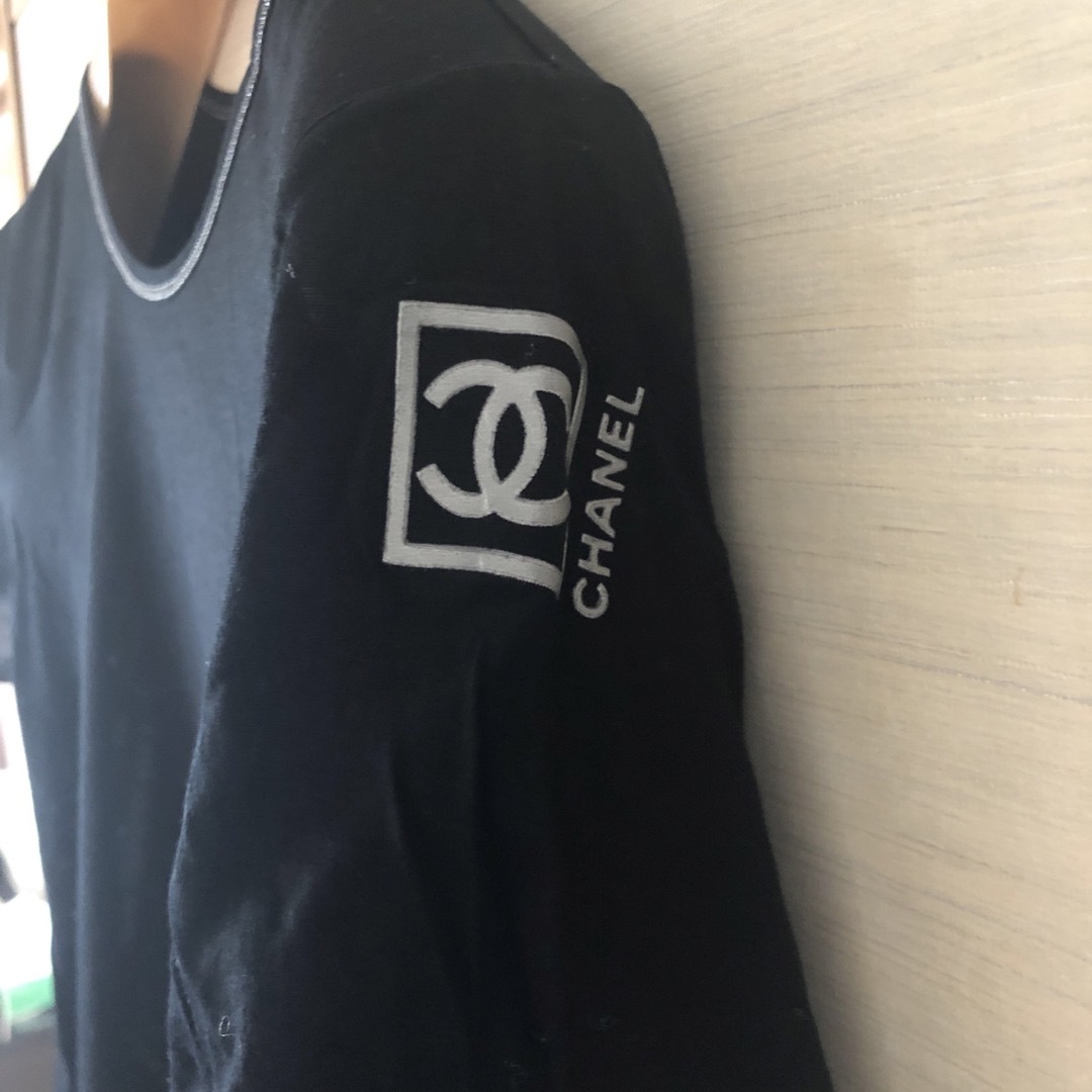 CHANEL(シャネル)の銀座CHANEL購入シンプルTシャツ レディースのトップス(Tシャツ(半袖/袖なし))の商品写真