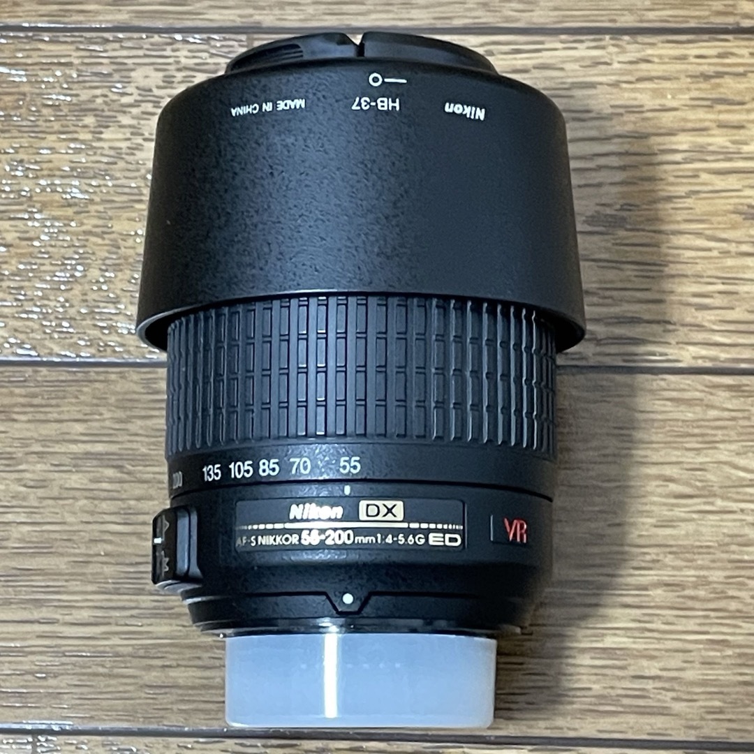 Nikon(ニコン)のNikon 望遠ズームレンズ AF-S DX VR 55-200mm スマホ/家電/カメラのカメラ(レンズ(ズーム))の商品写真