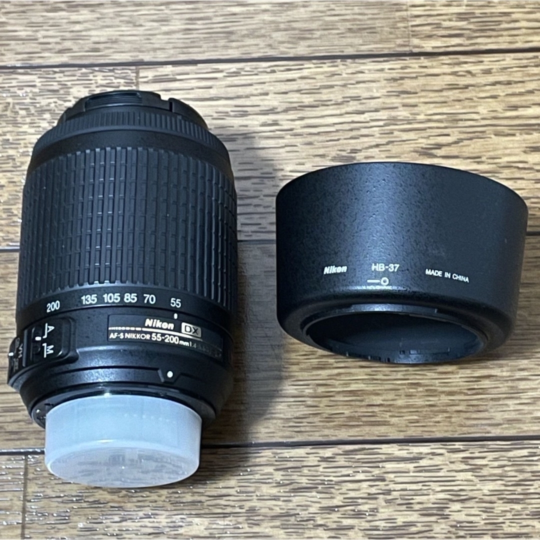 Nikon(ニコン)のNikon 望遠ズームレンズ AF-S DX VR 55-200mm スマホ/家電/カメラのカメラ(レンズ(ズーム))の商品写真