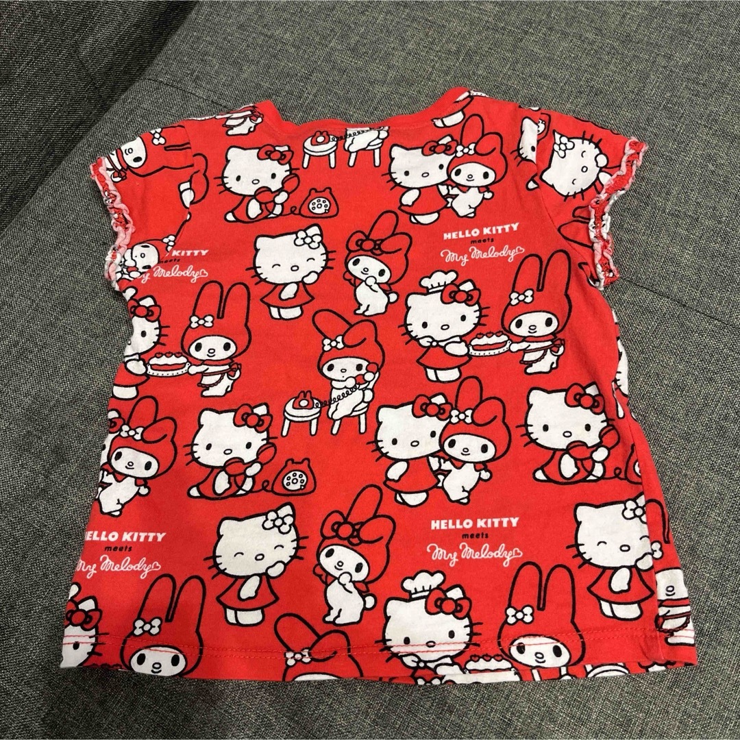 H&M(エイチアンドエム)のH&MのTシャツ＊2枚セット【74】 キッズ/ベビー/マタニティのベビー服(~85cm)(Ｔシャツ)の商品写真