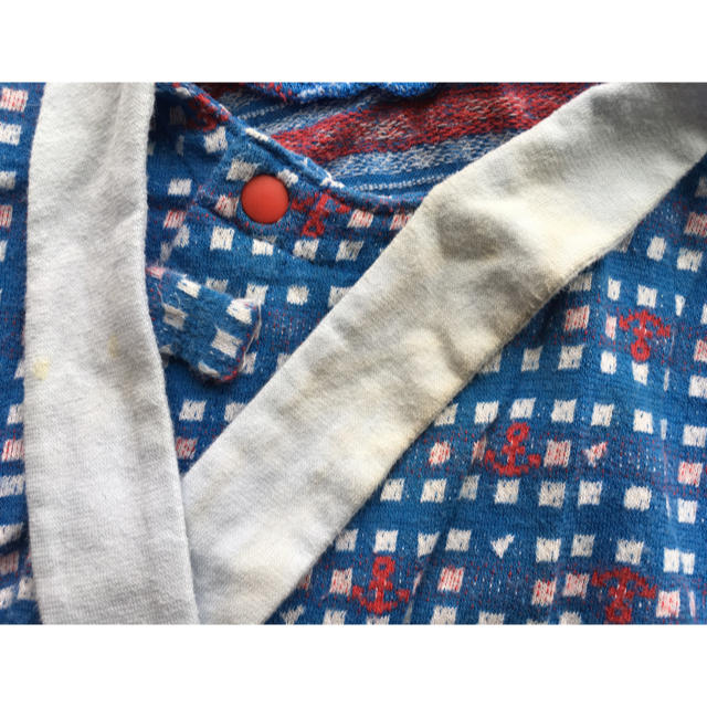 ampersand(アンパサンド)のampersand ロンパース 半袖 80 キッズ/ベビー/マタニティのベビー服(~85cm)(ロンパース)の商品写真