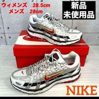 ナイキ(NIKE)の[履き心地バツグン] 数量限定　Nike W P-6000  レッド　メンズ28(スニーカー)