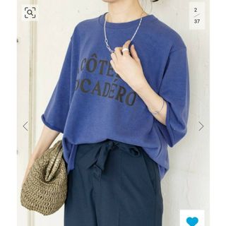 IENA - IENA LIEN ロゴスウェット Tシャツ