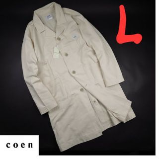 定価6600円 coen スプリングワークコート/コットン100%/L/新品