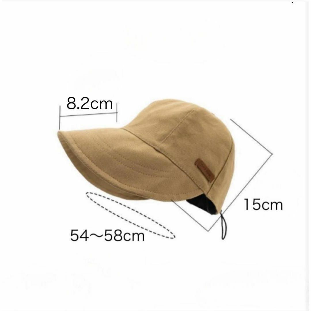 つば広帽子　ハット　アイボリー　通年　日焼け　日除け　UVカット レディースの帽子(キャップ)の商品写真