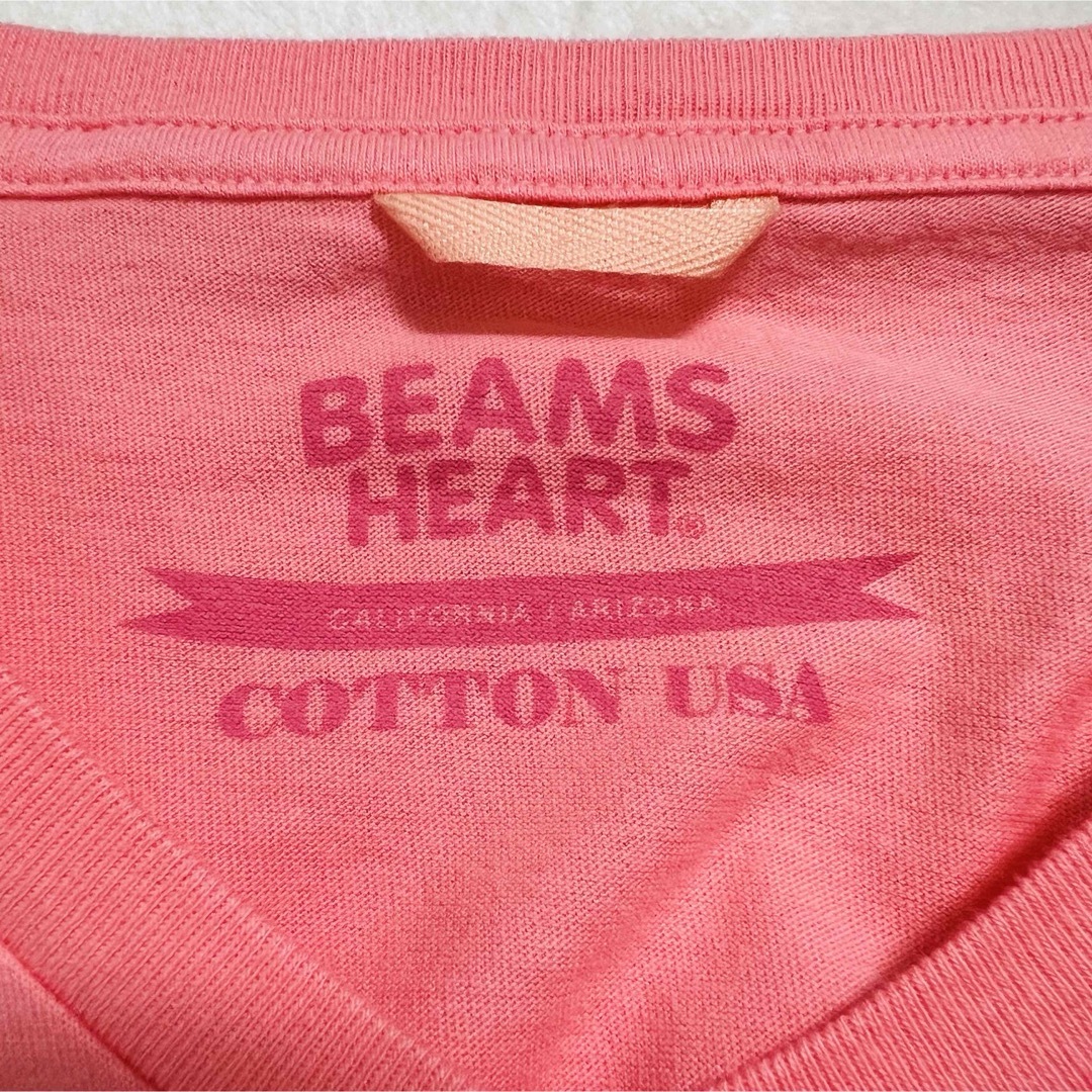 BEAMS(ビームス)のBEAMS HEART ビームスハート Vネック Tシャツ 迷彩柄 カモフラ メンズのトップス(Tシャツ/カットソー(半袖/袖なし))の商品写真