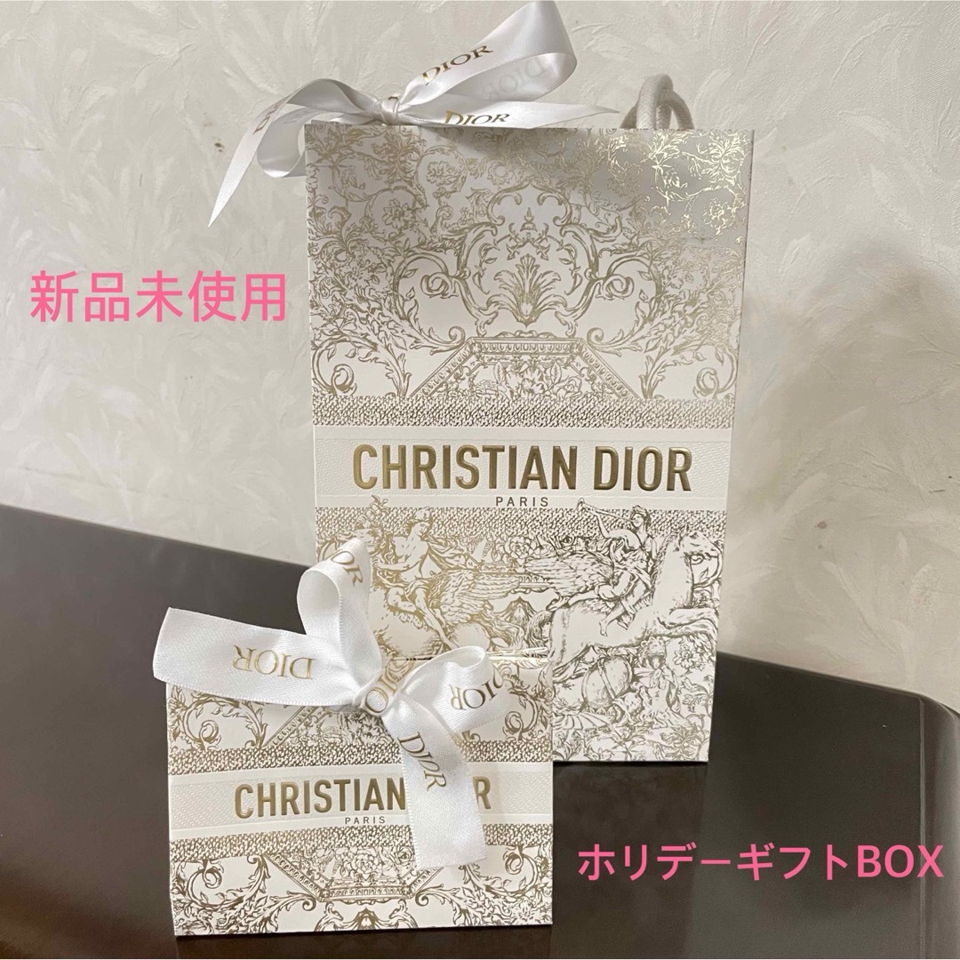 Dior(ディオール)のDior ディオール ショップ袋 ギフトBOX  2023ホリデー レディースのバッグ(ショップ袋)の商品写真