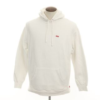 シュプリーム(Supreme)の【中古】シュプリーム Supreme Small Box Hooded Sweatshirt スウェット プルオーバー パーカー ホワイト【サイズL】【メンズ】(パーカー)