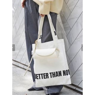 タグ付き新品未使用 BTN Tote Bag ホワイト 白