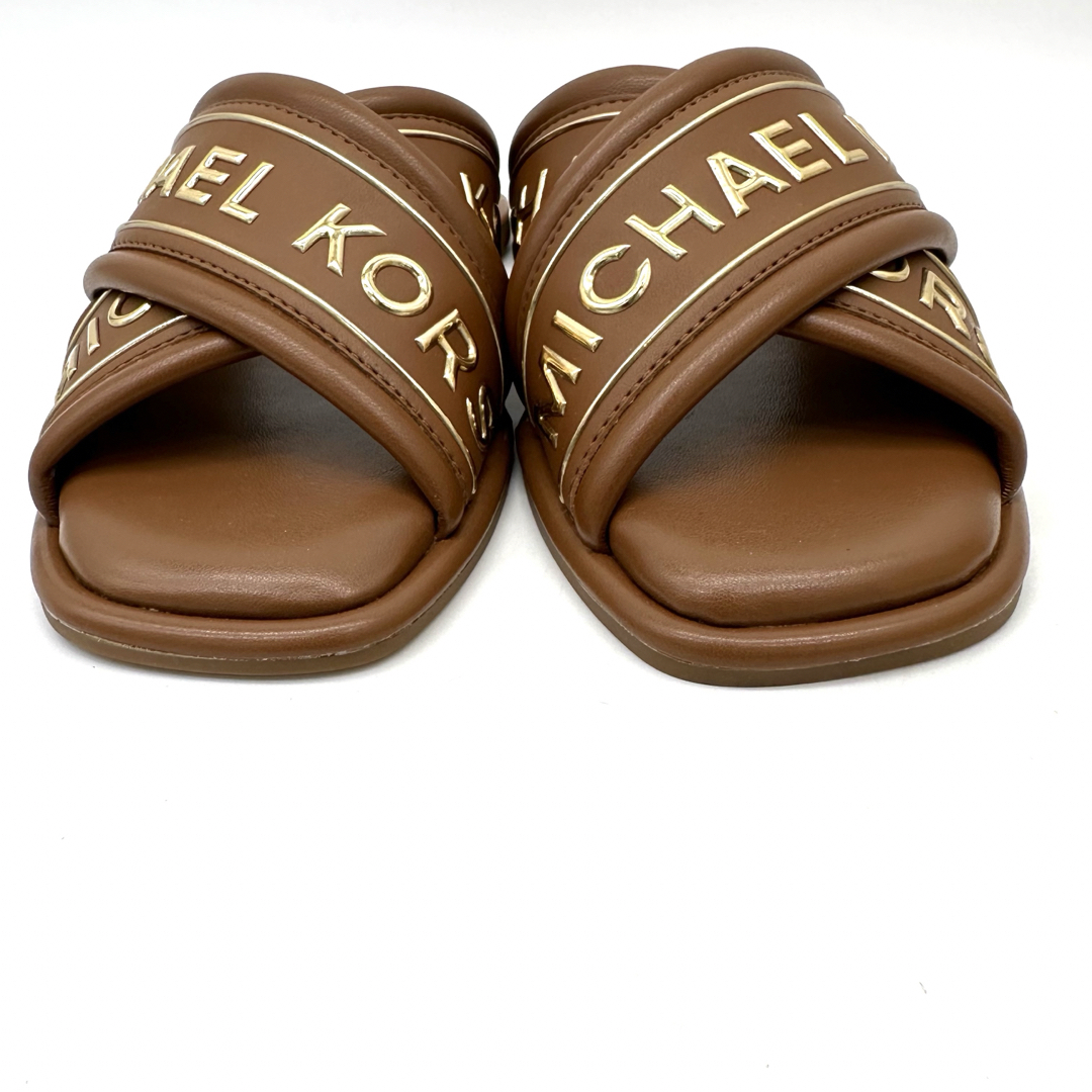 Michael Kors(マイケルコース)の〈新品〉MICHEAL KORS マイケルコース【22cm】スライドサンダル レディースの靴/シューズ(サンダル)の商品写真