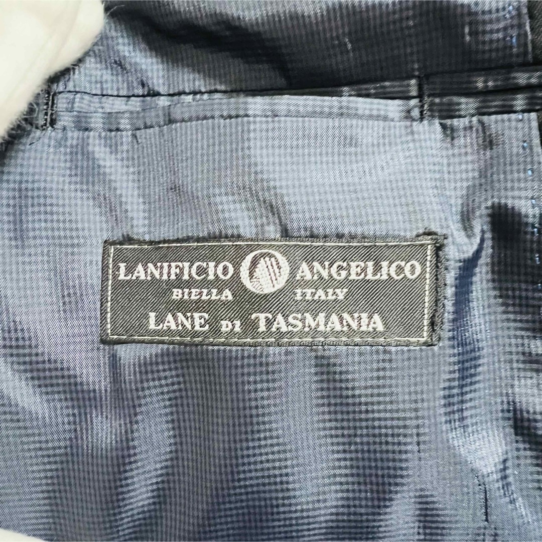 LANIFICIO ANGELICO ビジネス ストライプスーツ セットアップ メンズのスーツ(セットアップ)の商品写真