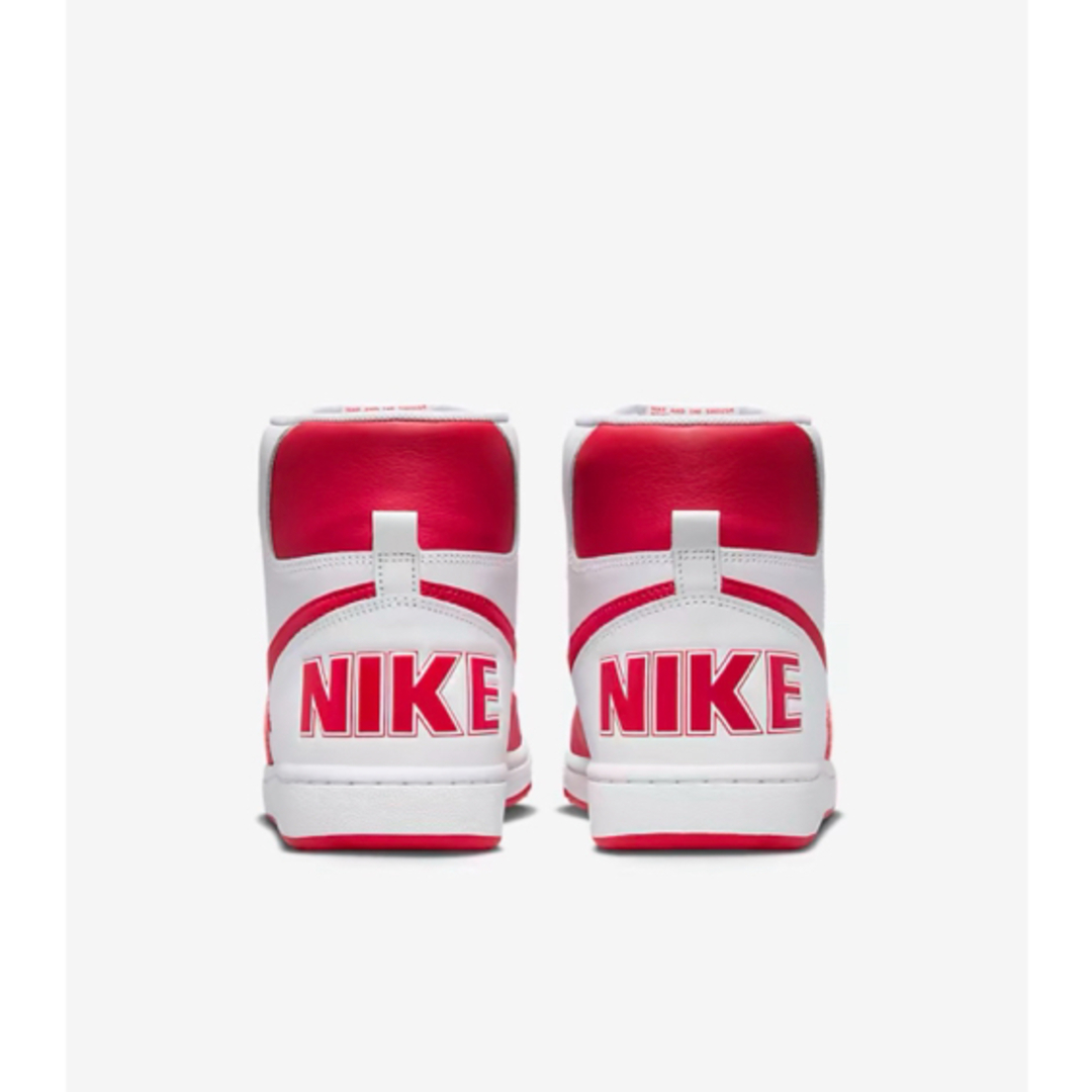 NIKE(ナイキ)のNike ナイキ ターミネーター ハイ ユニバーシティレッド アンド ホワイト メンズの靴/シューズ(スニーカー)の商品写真