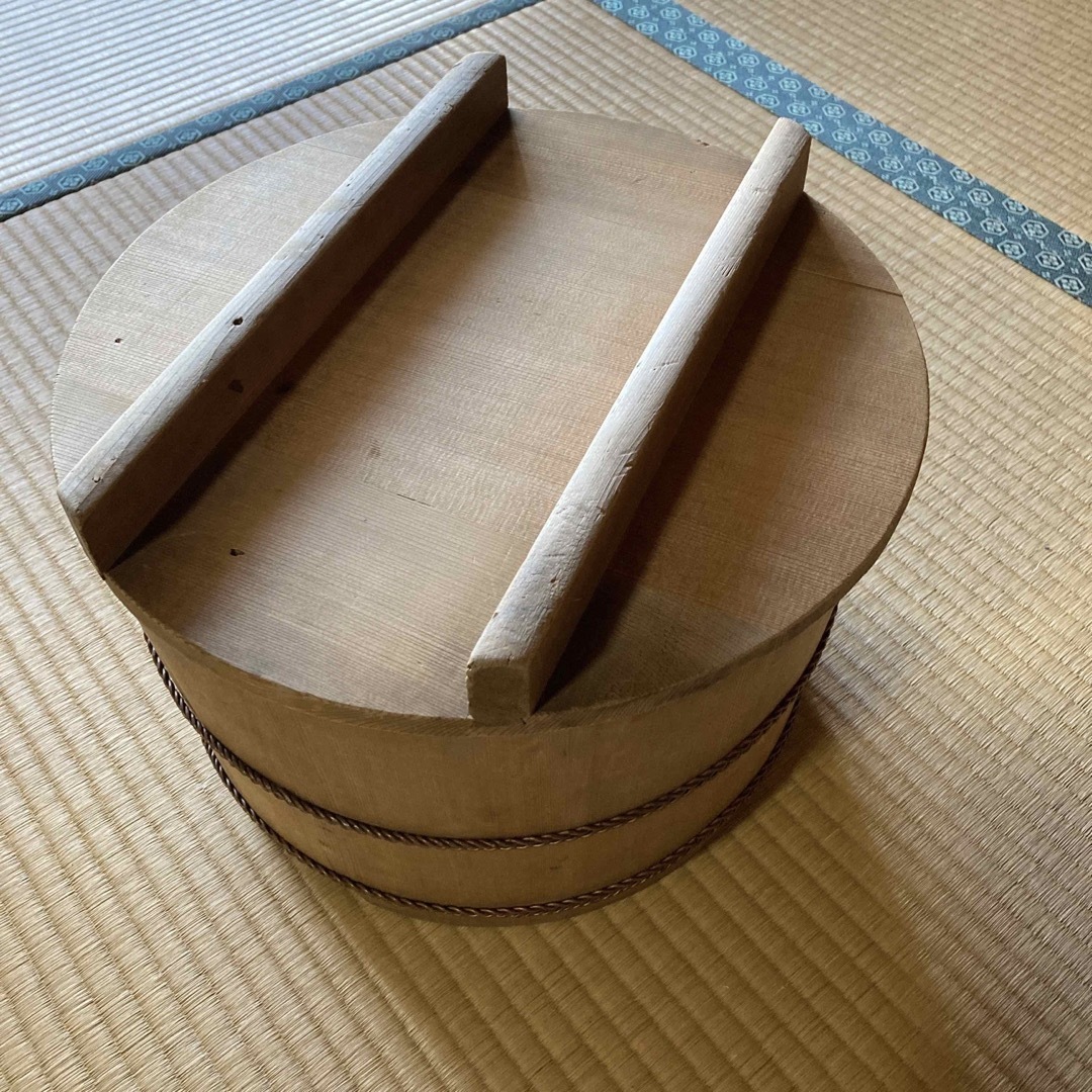 木製　おひつ　昭和レトロ インテリア/住まい/日用品のキッチン/食器(容器)の商品写真
