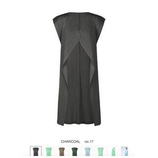 PLEATS PLEASE ISSEY MIYAKE - プリーツプリーズ　ロングジレ