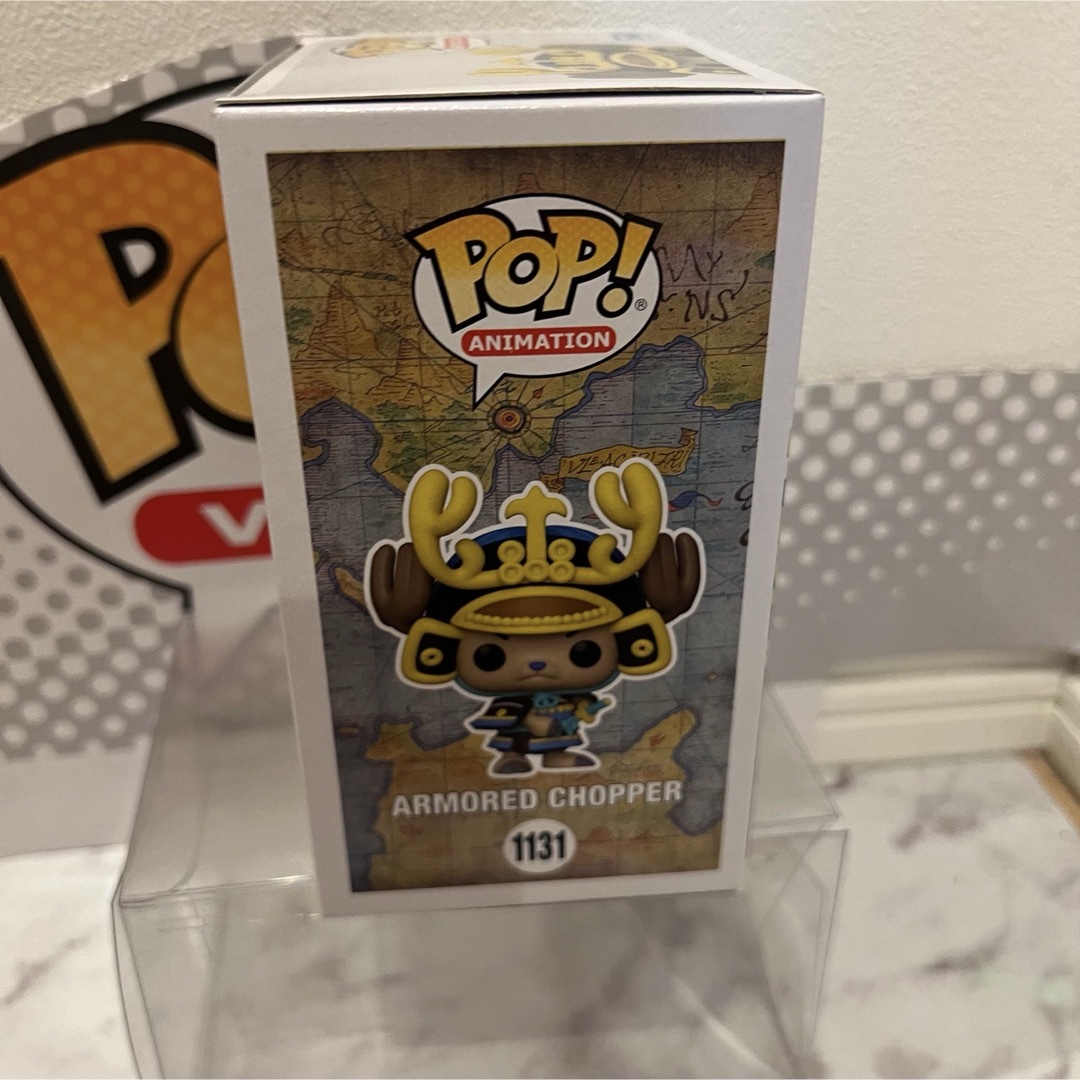 ONE PIECE(ワンピース)のレアFUNKO POP! ワンピース　アーマード　チョッパー限定 エンタメ/ホビーのフィギュア(アニメ/ゲーム)の商品写真