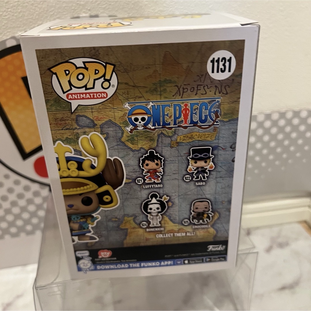 ONE PIECE(ワンピース)のレアFUNKO POP! ワンピース　アーマード　チョッパー限定 エンタメ/ホビーのフィギュア(アニメ/ゲーム)の商品写真