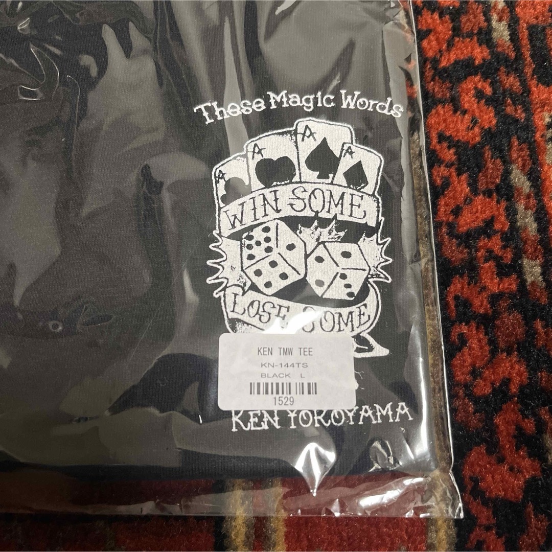 ken yokoyama TMW TEE 黒 Lサイズ メンズのトップス(Tシャツ/カットソー(半袖/袖なし))の商品写真