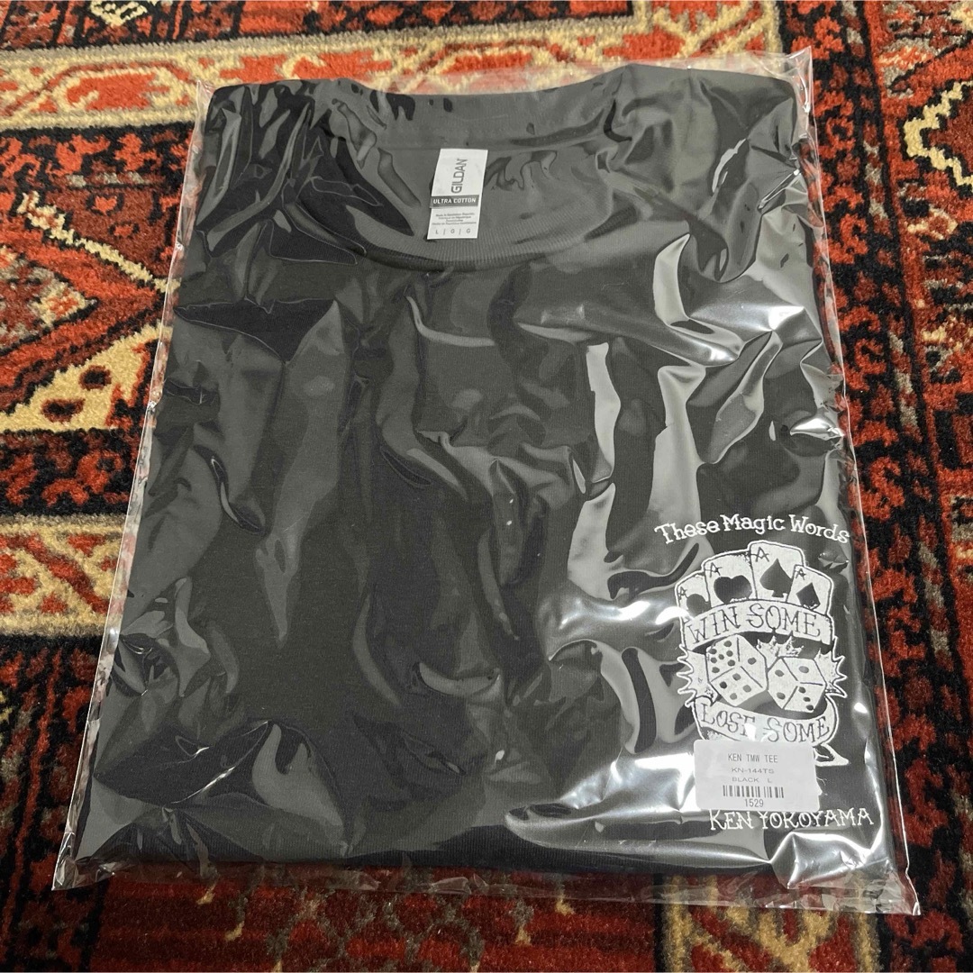 ken yokoyama TMW TEE 黒 Lサイズ メンズのトップス(Tシャツ/カットソー(半袖/袖なし))の商品写真