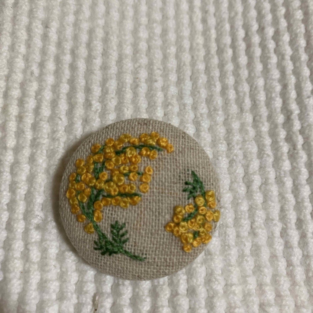 mina perhonen - ミナペルホネン手刺繍ブルーホワイトフラワー mina perhonen - ミナペルホネン手刺繍ブルーホワイトフラワー