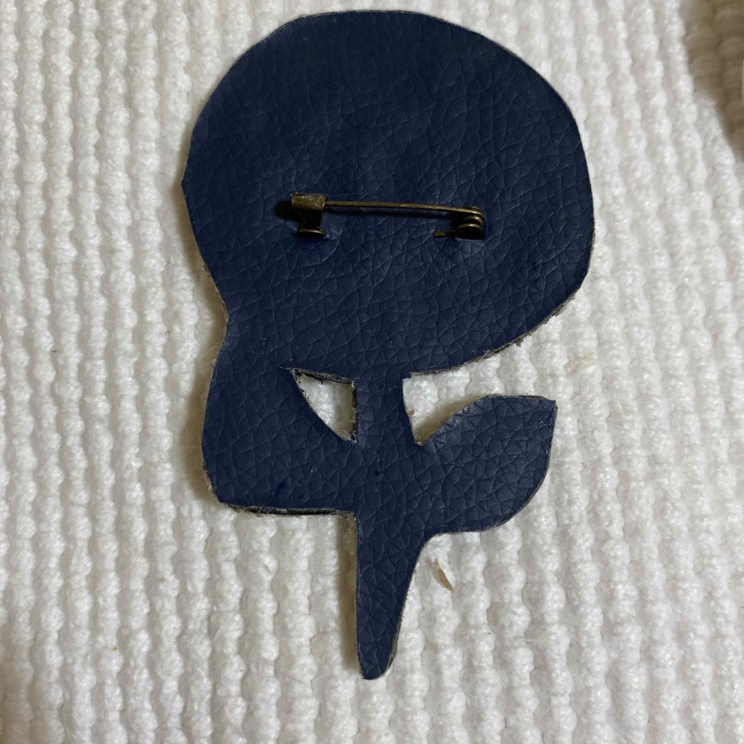 mina perhonen - ミナペルホネン手刺繍ブルーホワイトフラワー mina perhonen - ミナペルホネン手刺繍ブルーホワイトフラワー