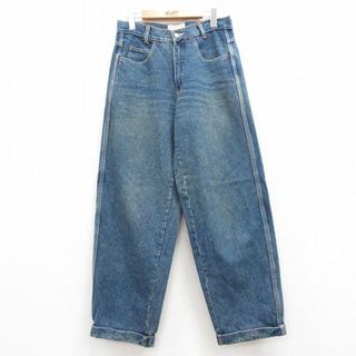 GAP - 古着 ギャップ GAP ジーンズ レディース ヒゲ コットン 紺 ネイビー デニム 24may17 中古 ボトムス ジーパン Gパン ロング パンツ