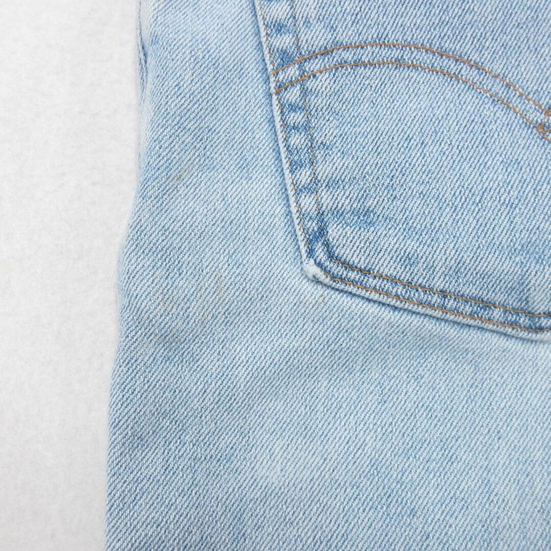 Levi's(リーバイス)のW35★古着 リーバイス Levis 510 ジーンズ メンズ 90年代 90s USA製 薄紺 ネイビー デニム 24may17 中古 ボトムス ジーパン Gパン ロング パンツ メンズのパンツ(ワークパンツ/カーゴパンツ)の商品写真