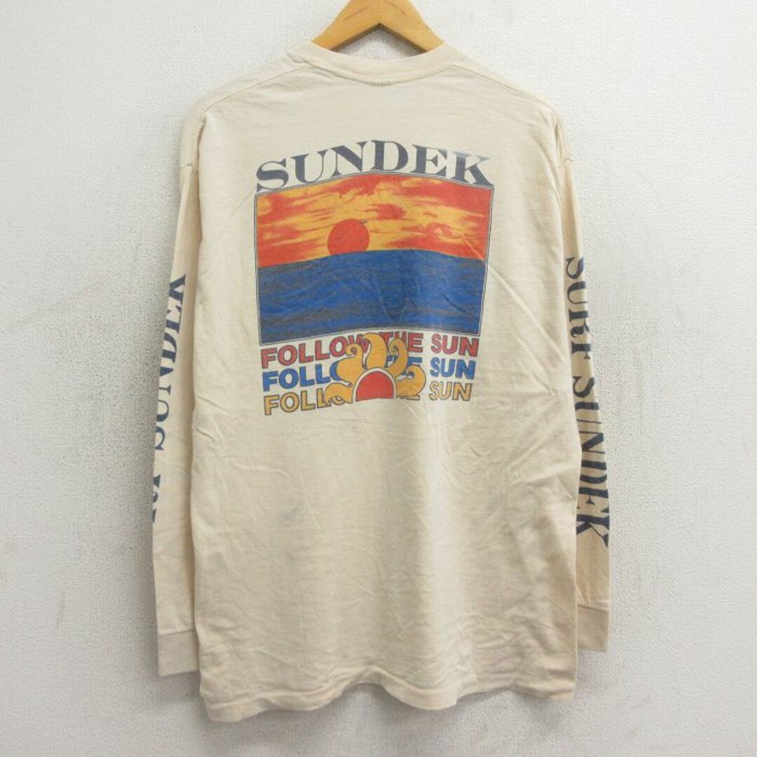 XL☆古着 長袖 ビンテージ Tシャツ メンズ 70年代 70s 太陽 XL☆古着 長袖 ビンテージ Tシャツ メンズ 70年代 70s 太陽