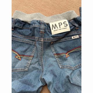 エムピーエス(MPS)のMPS  デニムパンツ　140  ネイビー(パンツ/スパッツ)