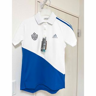 アディダス(adidas)の定価8,300円　タグ付き　新品　未使用　ゴルフウェア　 半袖ポロシャツ　(ウエア)