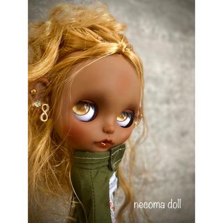 【necoma doll】ブロンドのスーパーブラックちゃん◆OFフルセット！