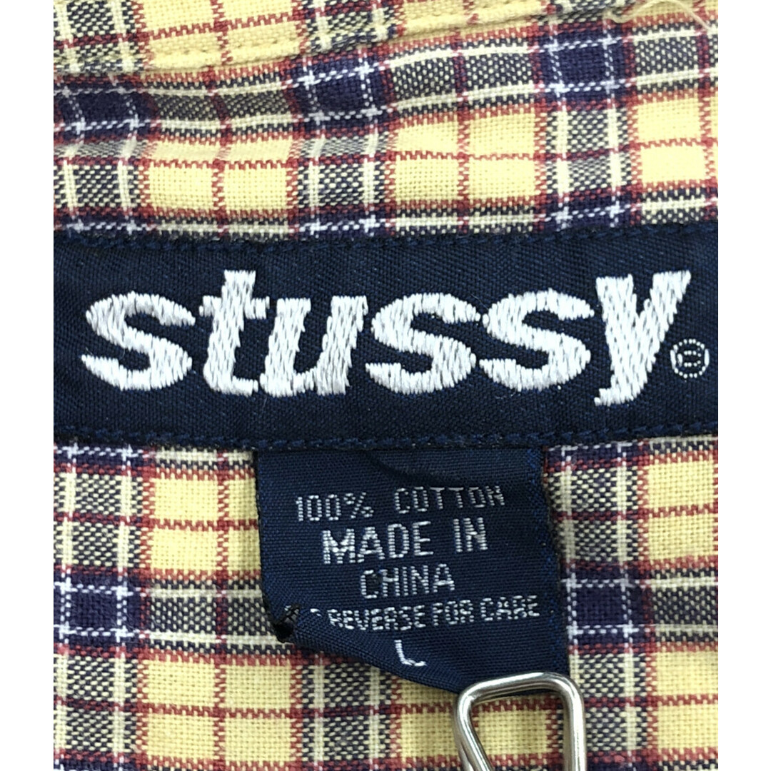 STUSSY(ステューシー)のステューシー STUSSY 長袖チェックシャツ    メンズ L メンズのトップス(シャツ)の商品写真