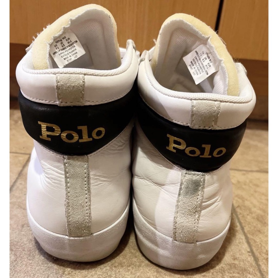 POLO RALPH LAUREN(ポロラルフローレン)のPoloラルフローレン ガービン MID スニーカー 26.5cm ハイカット メンズの靴/シューズ(スニーカー)の商品写真