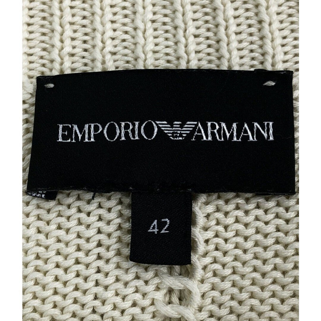 Emporio Armani(エンポリオアルマーニ)のエンポリオアルマーニ 半袖ニット レディース 42 レディースのトップス(ニット/セーター)の商品写真