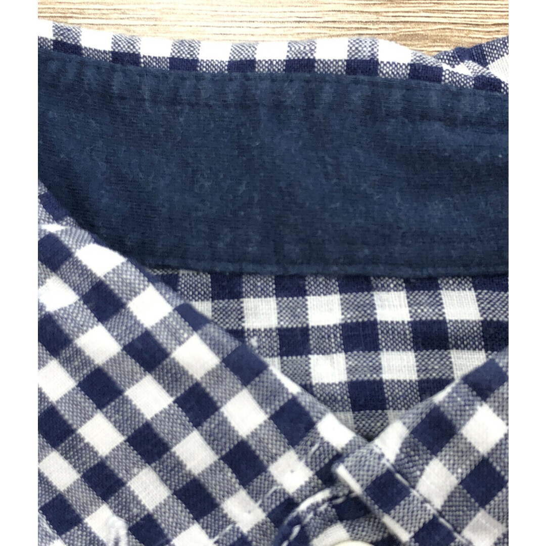 BURBERRY BLACK LABEL(バーバリーブラックレーベル)のバーバリーブラックレーベル 半袖リネンシャツ メンズ 3 メンズのトップス(シャツ)の商品写真