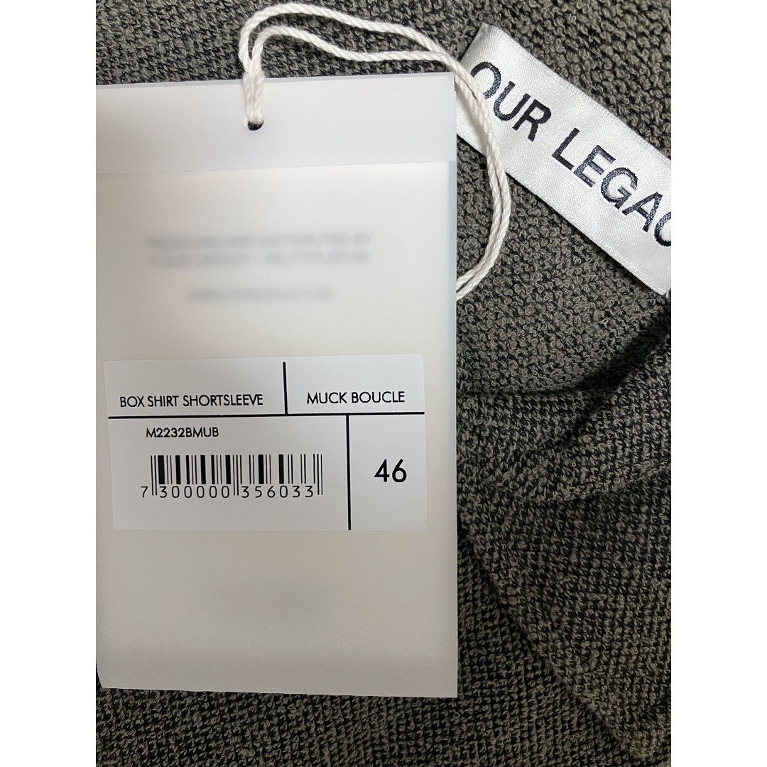 Maison Martin Margiela(マルタンマルジェラ)の新品 46 23aw OUR LEGACY ブークルボクシーシャツ 6331 メンズのトップス(シャツ)の商品写真