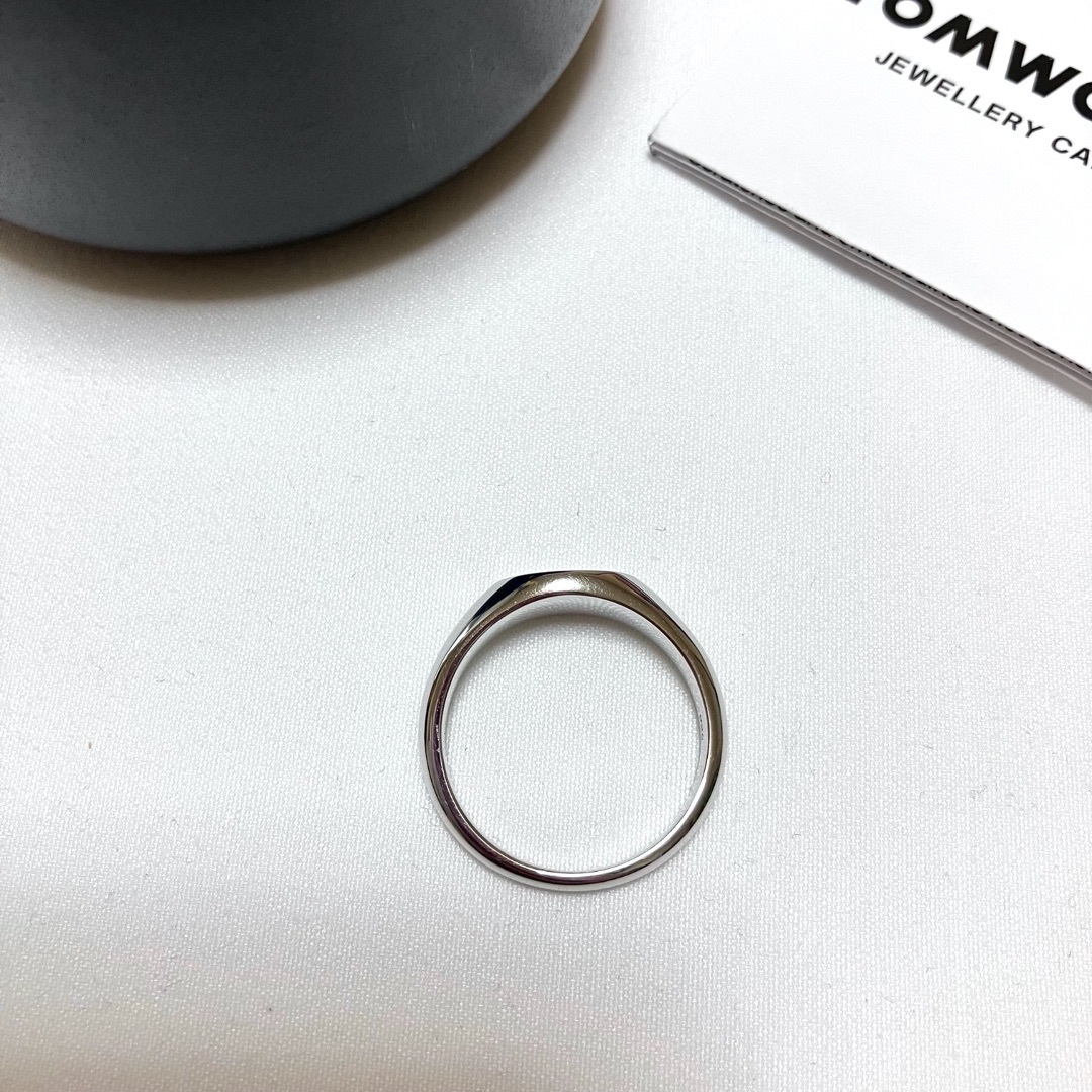 TOM WOOD(トムウッド)の新品 60 TOMWOOD JOE RING 指輪 6322 メンズのアクセサリー(リング(指輪))の商品写真