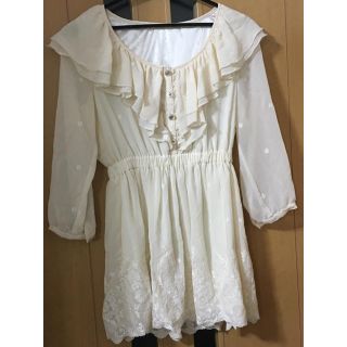 アンクルージュ(Ank Rouge)のAnkRouge シフォンチュニック(チュニック)